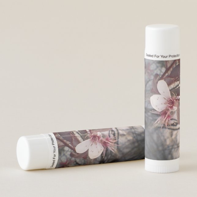 Purple Plum Bloom Lip Balm (Front)