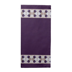 Purple Plums Napkin