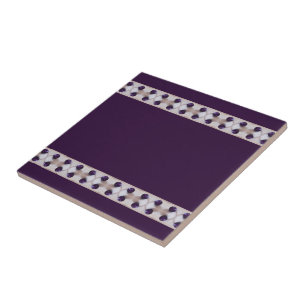 Purple Plums Tile