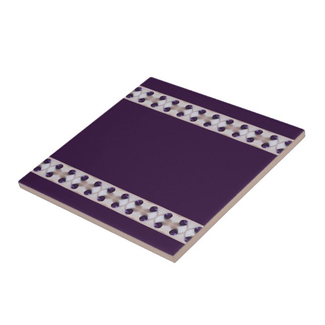 Purple Plums Tile (Side)