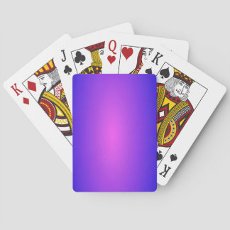 Purple Poker Cards