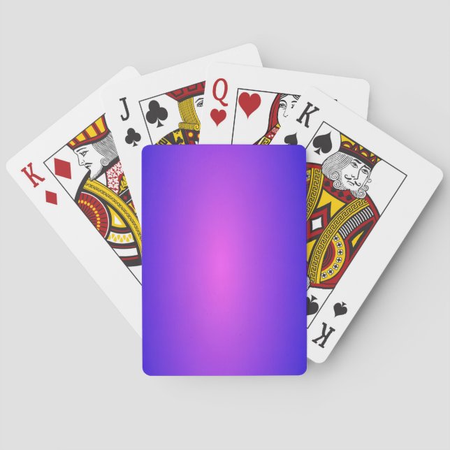 Purple Poker Cards (Back)