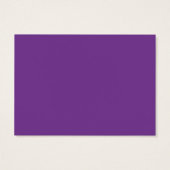 Purple Polka Dot Birth Announcement Cards (Back)