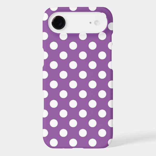Purple Polka Dot Case-Mate Samsung Galaxy Case (Back)