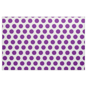 Purple Polka Dot Fabric