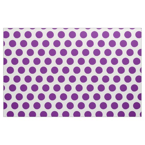 Purple Polka Dot Fabric