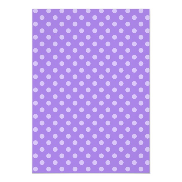 Purple Polka Dot Giraffe Baby Shower Invitations