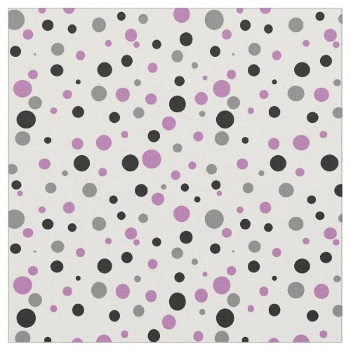 Purple Polka Dot Retro coordinate for Flower Power Fabric