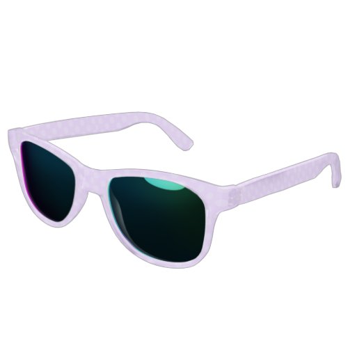 Purple Polka Dot Sunglasses