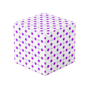 Purple Polka Dots, Polka Dot Pattern, Dots, Dotted Cube