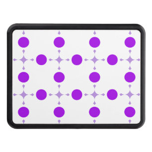 Purple Polka Dots, Polka Dot Pattern, Dots, Dotted Hitch Cover