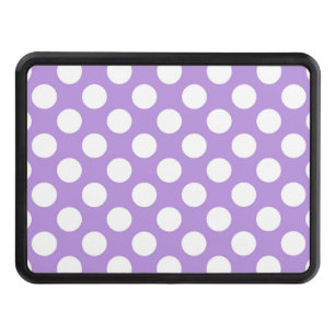 Purple Polka Dots, Polka Dot Pattern, Dots, Dotted Hitch Cover