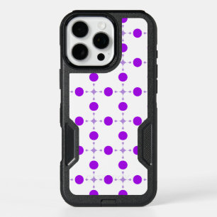 Purple Polka Dots, Polka Dot Pattern, Dots, Dotted iPhone 16 Pro Max Case