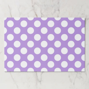Purple Polka Dots, Polka Dot Pattern, Dots, Dotted Paper Pad