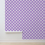 Purple Polka Dots, Polka Dot Pattern, Dots, Dotted Wallpaper<br><div class="desc">Cute, fun and adorable polka dot pattern in purple and white color. Modern and trendy gift, perfect for the polka dots lover in your life.</div>