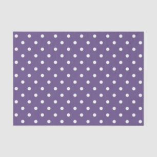 Purple Polka Dots Tissue Paper