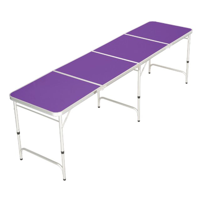 PURPLE PONG TABLE REGULATON SIZE  (Angled)