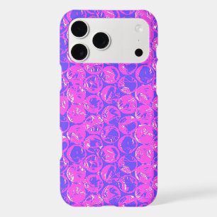 Purple pop art bubble wrap iPhone 17 pro max case