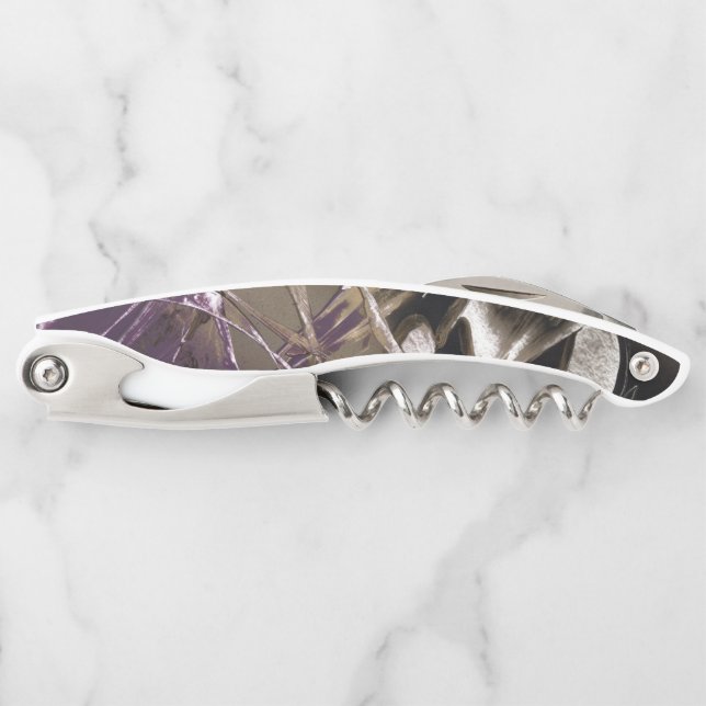 Purple Pop Royale Waiter's Corkscrew (Front)