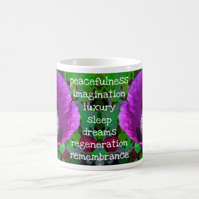 Purple Poppy - mug (Center)
