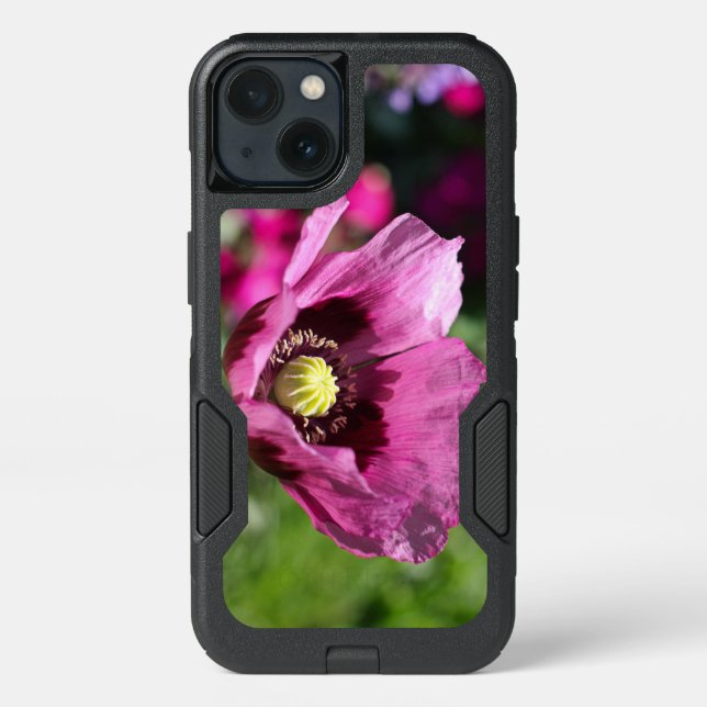 Purple Poppy Otterbox Case (Back)