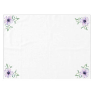 "Purple Poppy" Tablecloth