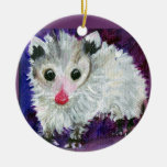 Purple Possum Ornament at Zazzle