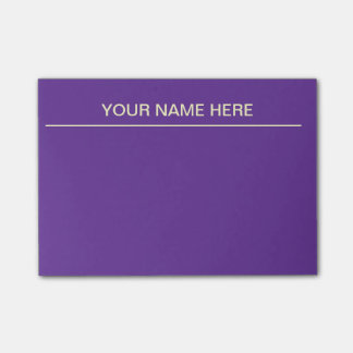 Purple Post It Notes