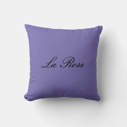 purple power throw pillow