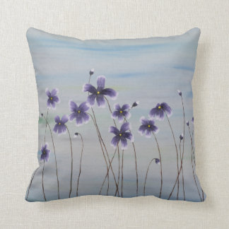 Purple Power Throw Pillow