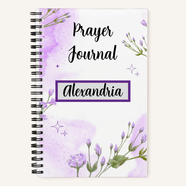 Purple Prayer Journal (Front)