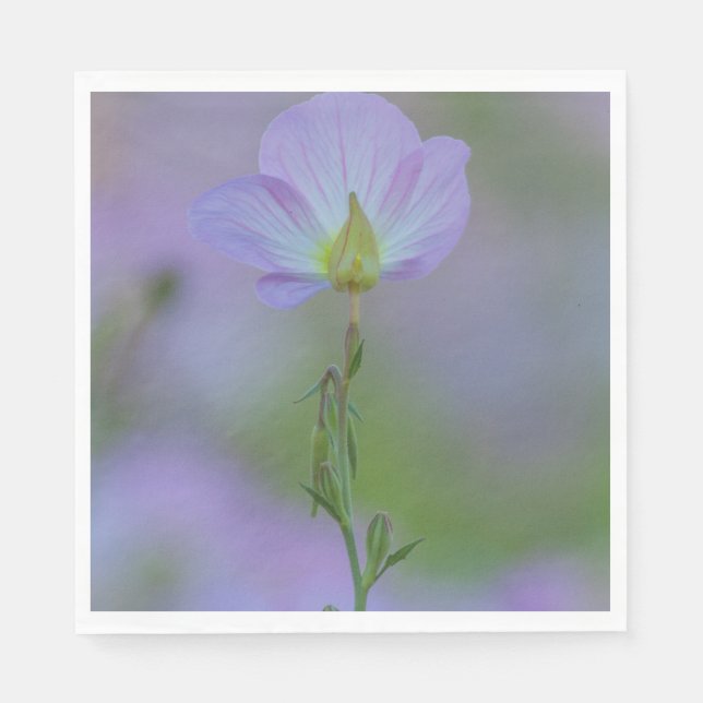 Purple Primrose Napkins (Front)