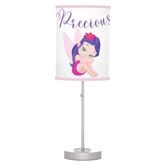Purple Princess Fairy Table Lamp (Front)