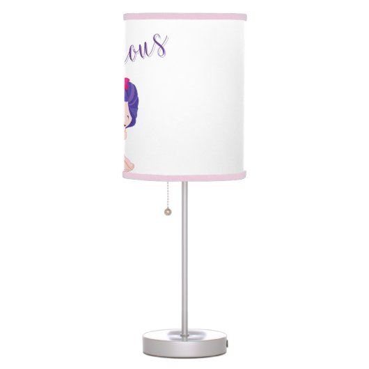 Purple Princess Fairy Table Lamp (Right)