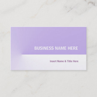 Purple Pro Business Card