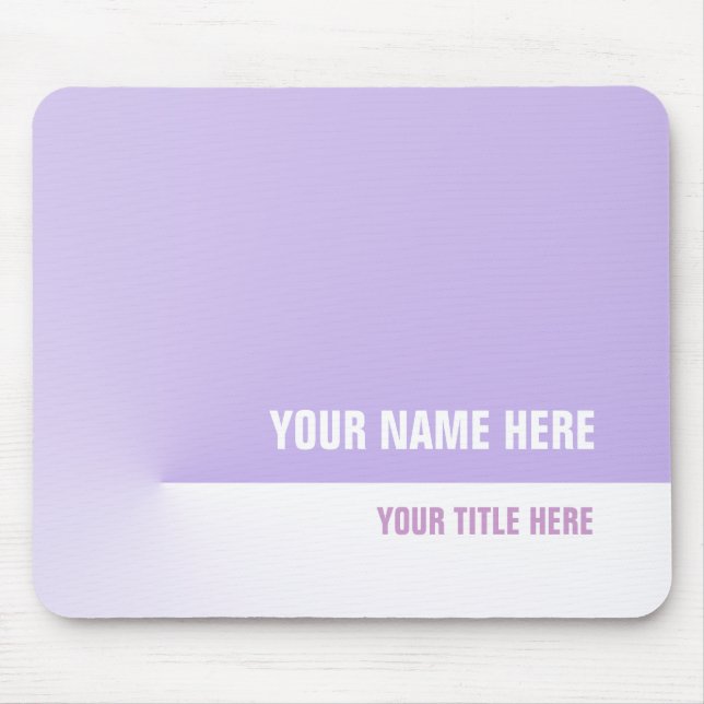 Purple Pro Mouse Pad (Front)