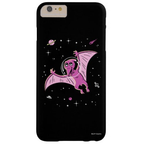 Purple Pterodactyl Dinos In Space Barely There iPhone 6 Plus Case