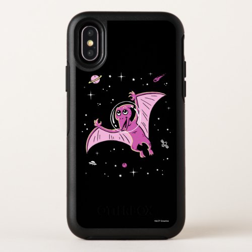Purple Pterodactyl Dinos In Space OtterBox Symmetry iPhone X Case