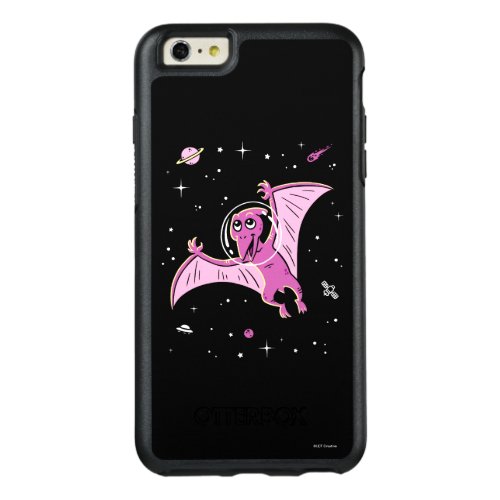 Purple Pterodactyl Dinos In Space OtterBox iPhone 66s Plus Case