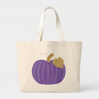 Purple Pumpkin Painting, canvas tote bags