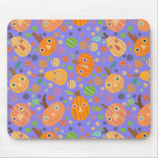 Purple Pumpkin Patch  Mouse Pad