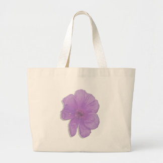 Purple Punch/ PopArt Flower Large Tote Bag