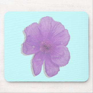 Purple Punch/ PopArt Flower Mouse Pad