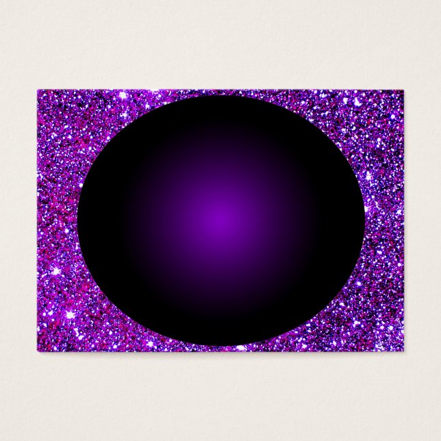Purple Purple Sparkle Optical Illusion Art (Front)