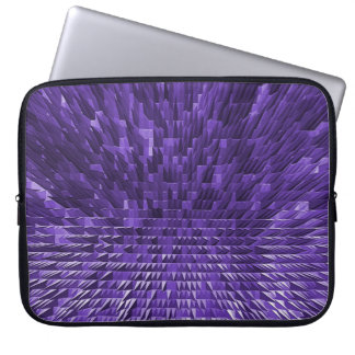 Purple Pyramid City....... Laptop Sleeve