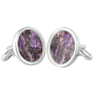 Purple Quartz Cufflinks