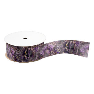 Purple Quartz Grosgrain Ribbon
