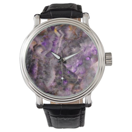 Purple Quartz Watch