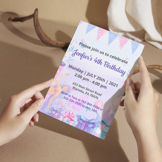 Purple Queen Baby Theme Birthday  Invitation (Creator Uploaded)