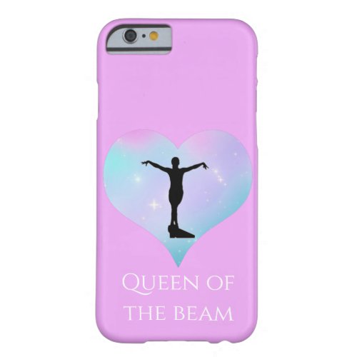 Purple Queen Of The Beam Gymnastics iPhone Case